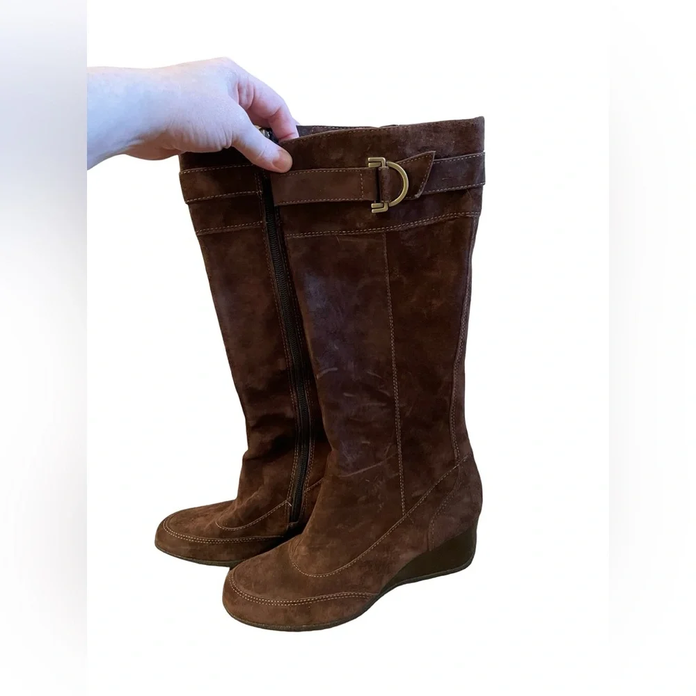 Onia Brown Knee-High Boots